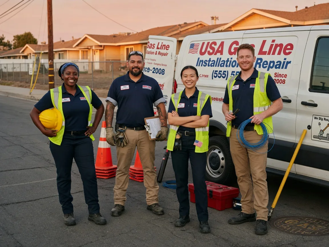 Gas Line Installation company in Morgan, MN